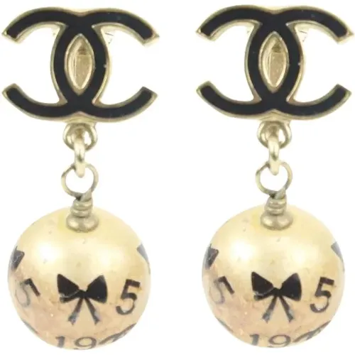 Metal Jewelry with Date Code/Serial Number , female, Sizes: ONE SIZE - Chanel Vintage - Modalova