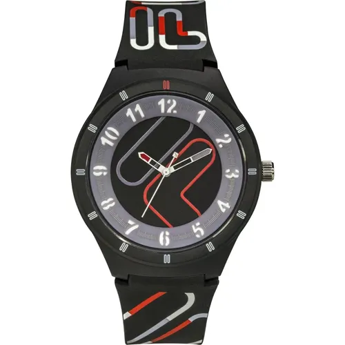 Watches, unisex, , Size: ONE SIZE Unisex Adult Watch style 44 mm Strap Silicone 38-324 - Fila - Modalova