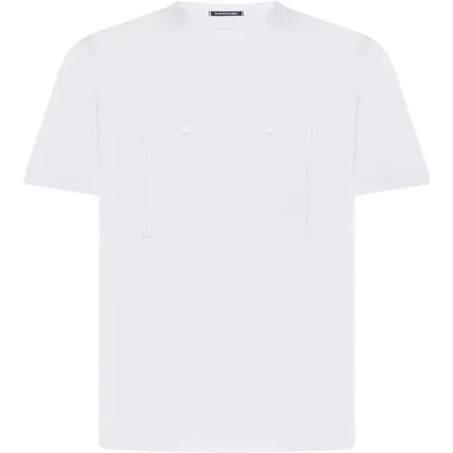 Metropolis Weißes T-Shirt , Herren, Größe: M - C.P. Company - Modalova