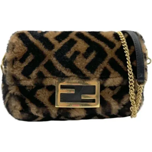 Pre-owned Cross Body Bags, female, , Size: ONE SIZE Pre-owned Fabric fendi-bags - Fendi Vintage - Modalova