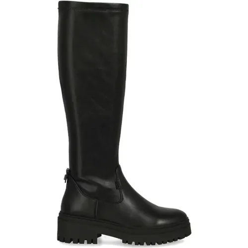 Schwarze Damen Stiefeletten , Damen, Größe: 41 EU - Mexx - Modalova