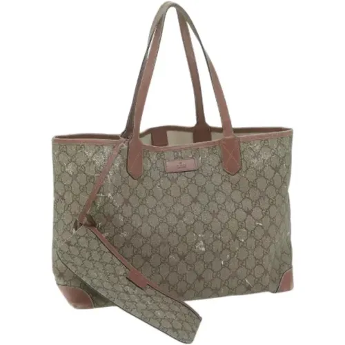 Pre-owned Canvas gucci-bags , female, Sizes: ONE SIZE - Gucci Vintage - Modalova