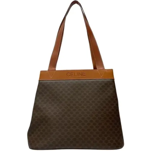 Pre-owned Tote Bags, female, , Size: ONE SIZE Pre-owned Leather celine-bags - Celine Vintage - Modalova