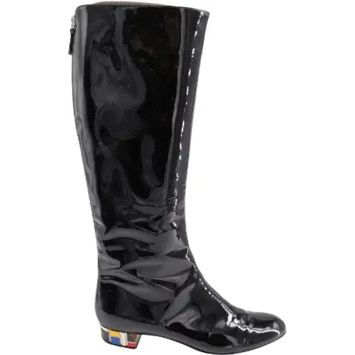 Pre-owned Leder boots , Damen, Größe: 37 EU - Casadei Pre-owned - Modalova