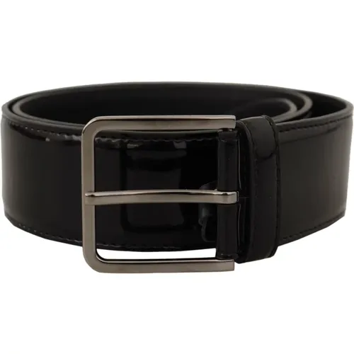 Belts, unisex, , Size: 70 CM Elegant Leather Belt - Dolce & Gabbana - Modalova