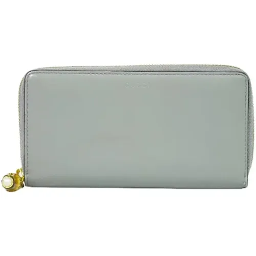 Pre-owned Wallets, female, , Size: ONE SIZE Pre-owned Leather wallets - Gucci Vintage - Modalova