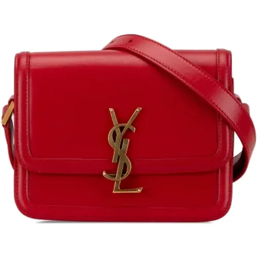 Pre-owned Cross Body Bags, female, , Size: ONE SIZE Pre-owned Leather crossbody-bags - Yves Saint Laurent Vintage - Modalova