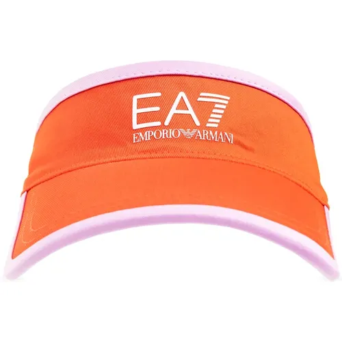 Visier mit Logo , Damen, Größe: ONE Size - Emporio Armani EA7 - Modalova