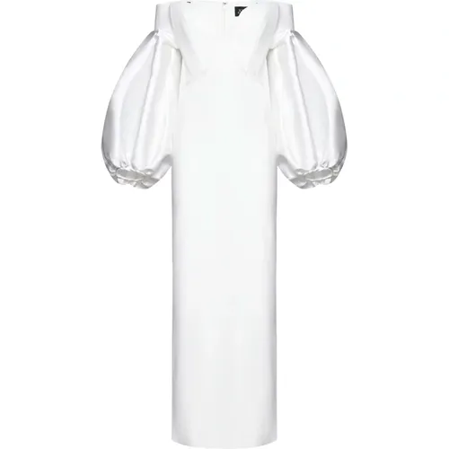 Weiße Mora Maxi Kleid - Solace London - Modalova