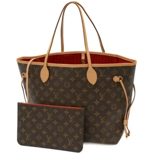 Pre-owned Tote Bags, female, , Size: ONE SIZE Pre-owned Canvas shoulder-bags - Louis Vuitton Vintage - Modalova