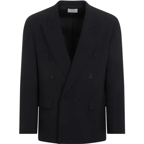 Dark Navy Jacket , male, Sizes: 3XS, 4XS - The Row - Modalova