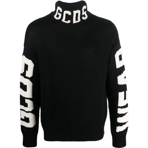 Rollkragenpullover , Herren, Größe: XL - GCDS - Modalova