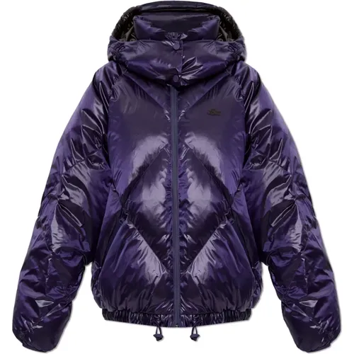 Down Jackets, female, , Size: 2XL Oversized Water-Repellent Down Jacket - Lacoste - Modalova