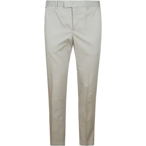 Chinos, male, , Size: M Men Clothing Trousers Grey Ss23 - PT Torino - Modalova