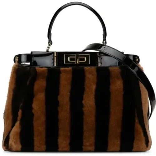 Pre-owned Fur handbags , female, Sizes: ONE SIZE - Fendi Vintage - Modalova