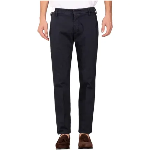 Chinos, male, , Size: W36 Stretch Lyocell America Pocket Pants - Entre amis - Modalova