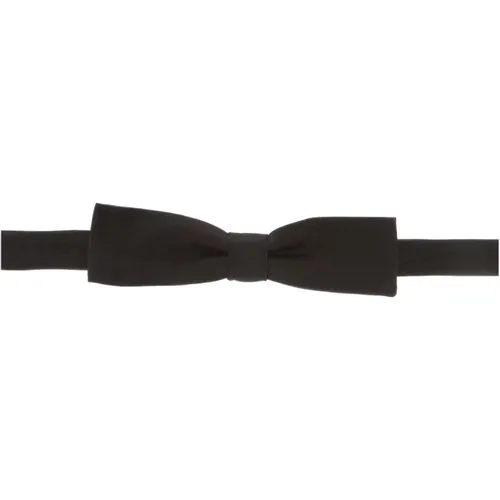 Bowties, male, , Size: ONE SIZE Silk bow tie - Dsquared2 - Modalova