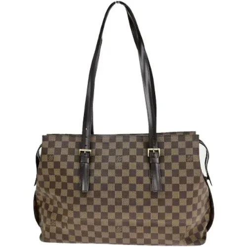 Pre-owned Tote Bags, female, , Size: ONE SIZE Pre-owned Canvas louis-vuitton-bags - Louis Vuitton Vintage - Modalova