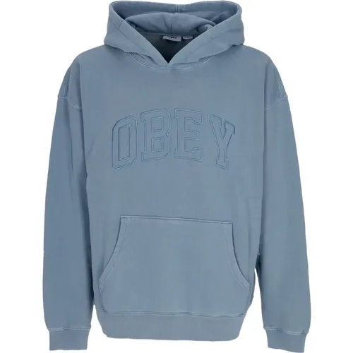 Hoodies, male, , Size: XL Collegiate Lightweight Hoodie - Obey - Modalova