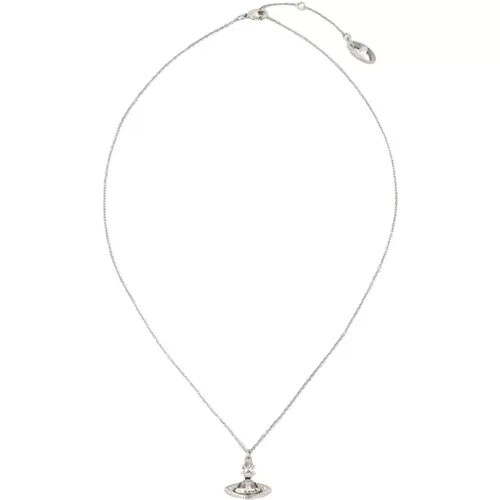 Bas Relief Halskette - Silber - Vivienne Westwood - Modalova