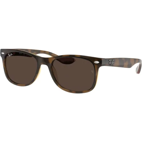 Junior Wayfarer Sunglasses Havana , unisex, Sizes: 48 MM - Ray-Ban - Modalova