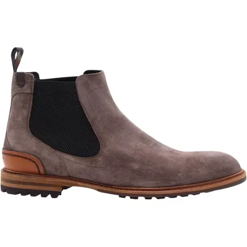 Stylish Boot Ensival , male, Sizes: 7 1/2 UK, 8 1/2 UK, 10 UK, 7 UK, 9 UK - Floris van Bommel - Modalova