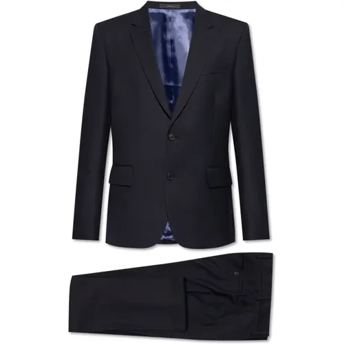 Single Breasted Suits, male, , Size: XL Wool Suit - Paul Smith - Modalova