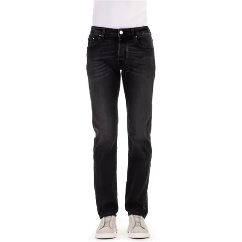 Comfortable and Elastic Jeans , male, Sizes: W35, W37, W34, W33, W31, W30 - Jacob Cohën - Modalova