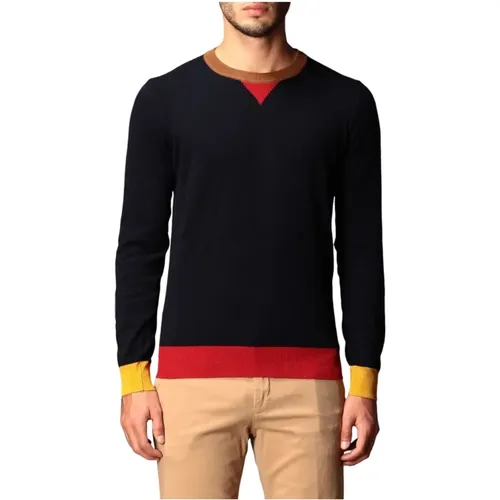 Crew Neck Sweater , male, Sizes: L - Manuel Ritz - Modalova