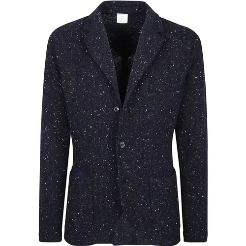 Blazers, male, , Size: 2XL Cashmere Wool Jacket Sweater Monopetto - Eleventy - Modalova