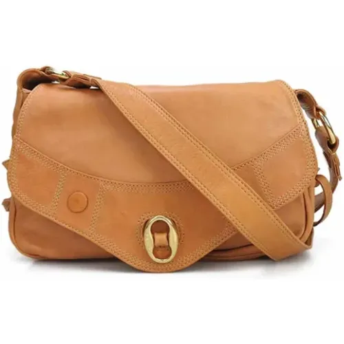 Pre-owned Cross Body Bags, female, , Size: ONE SIZE Pre-owned Leather celine-bags - Celine Vintage - Modalova