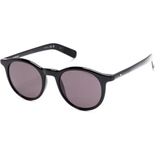 Mb0353S 001 Sunglasses , male, Sizes: 49 MM - Montblanc - Modalova