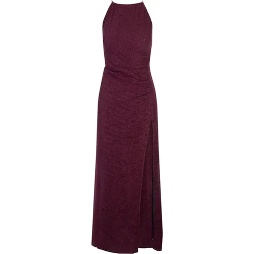 Lumiere Sleeveless Dress with Side Slit , female, Sizes: S, L, M - Oseree - Modalova
