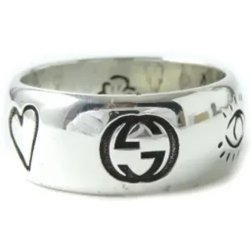 Pre-owned Jewellery, female, , Size: ONE SIZE Pre-owned Metal rings - Gucci Vintage - Modalova