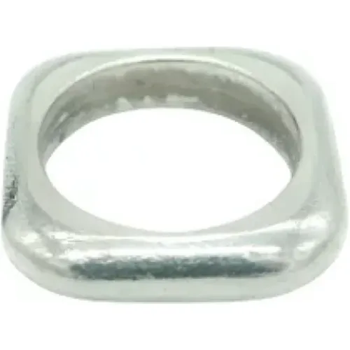 Pre-owned Jewellery, female, , Size: ONE SIZE Pre-owned Silver rings - Chanel Vintage - Modalova