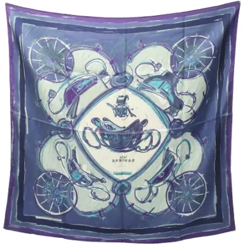 Pre-owned Silk scarves , unisex, Sizes: ONE SIZE - Hermès Vintage - Modalova