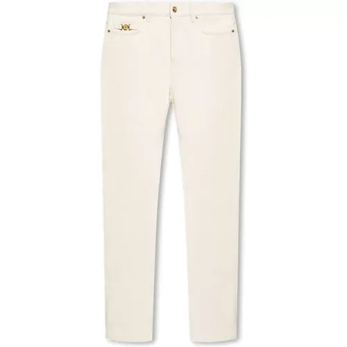 Jeans aus der La Vacanza Kollektion , Herren, Größe: W30 - Versace - Modalova