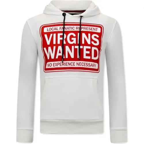 Virgins Wanted Herren Kapuzenpullover , Herren, Größe: M - Local Fanatic - Modalova