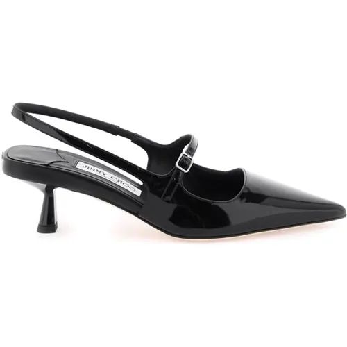 Patent Leather Slingback Pumps , female, Sizes: 6 UK, 3 UK, 4 UK, 7 UK - Jimmy Choo - Modalova