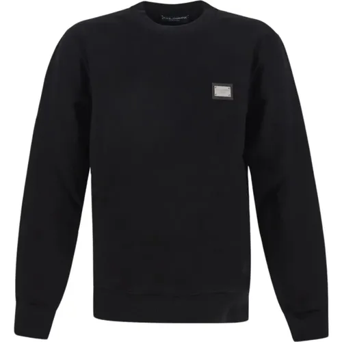 Mens Sweatshirt , male, Sizes: XL, M - Dolce & Gabbana - Modalova