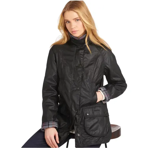 Beadnell Wachsjacke , Damen, Größe: M - Barbour - Modalova