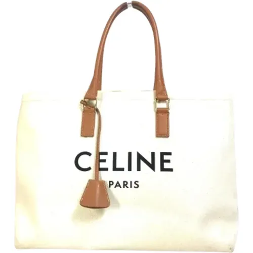 Pre-owned Tote Bags, female, , Size: ONE SIZE Pre-owned Canvas celine-bags - Celine Vintage - Modalova