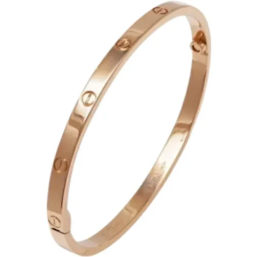 Pre-owned Jewellery, female, , Size: ONE SIZE Pre-owned Rose Gold bracelets - Cartier Vintage - Modalova