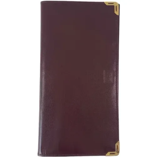 Pre-owned Wallets, female, , Size: ONE SIZE Pre-owned Leather wallets - Yves Saint Laurent Vintage - Modalova