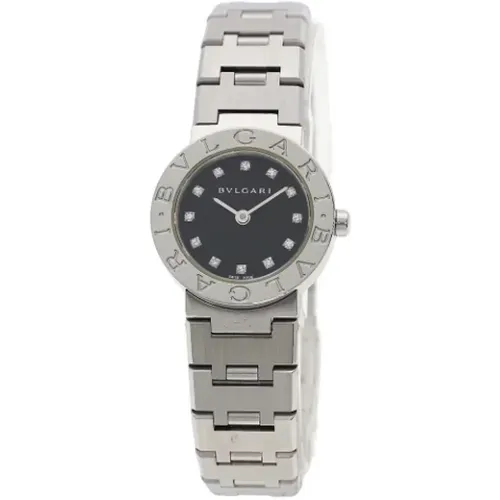 Pre-owned Watches, female, , Size: ONE SIZE Pre-owned Stainless Steel watches - Bvlgari Vintage - Modalova