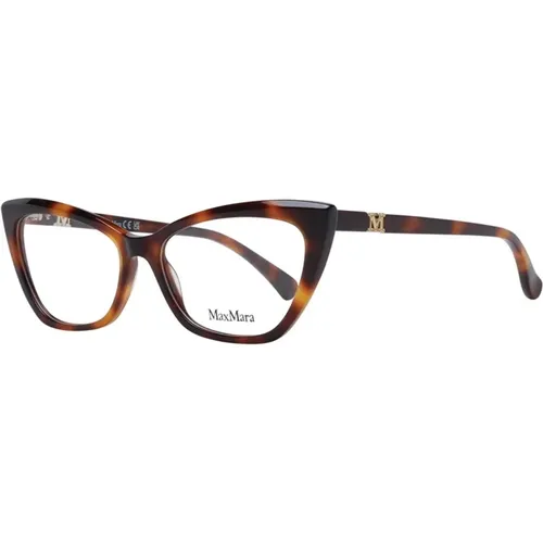 Braune Cat Eye Optische Brillen , Damen, Größe: ONE Size - Max Mara - Modalova