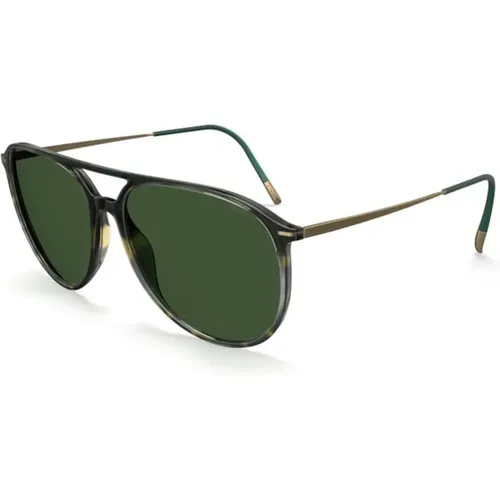 Greenery Champagne Sunglasses , male, Sizes: ONE SIZE - Silhouette - Modalova