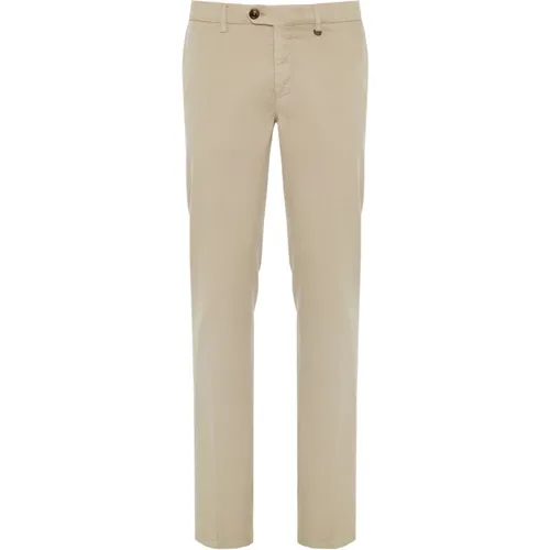 Lyocell/cotton pants , male, Sizes: 2XL, 4XL - Canali - Modalova