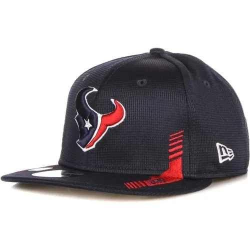 Caps, male, , Size: S Houston Texans Flat Brim Snapback Cap - new era - Modalova