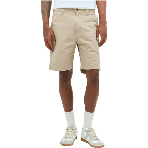 Logo Patch Chino Shorts Baumwolle Twill , Herren, Größe: XL - A BATHING APE - Modalova